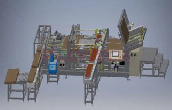 SPC Zemin Sayfası için Otomatik Paketleme Makinesi